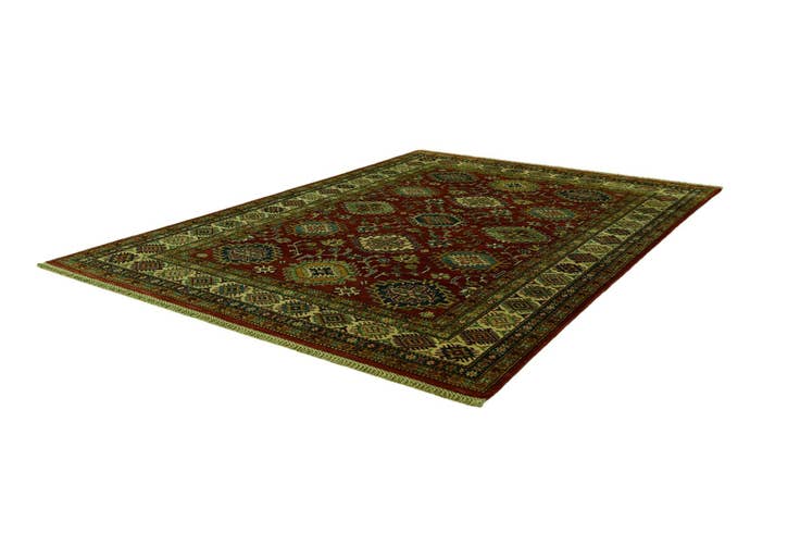 Detail image of 5' 10 x 8' Hand Knotted Kazak Rug