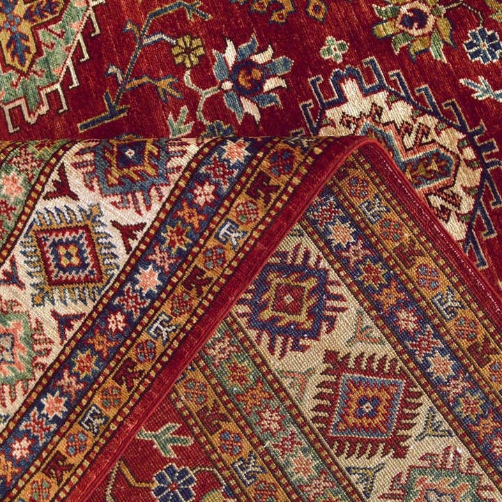 5' 10 x 8' Hand Knotted Kazak Rug