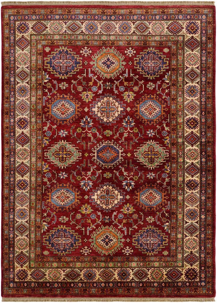 5' 10 x 8' Hand Knotted Kazak Rug