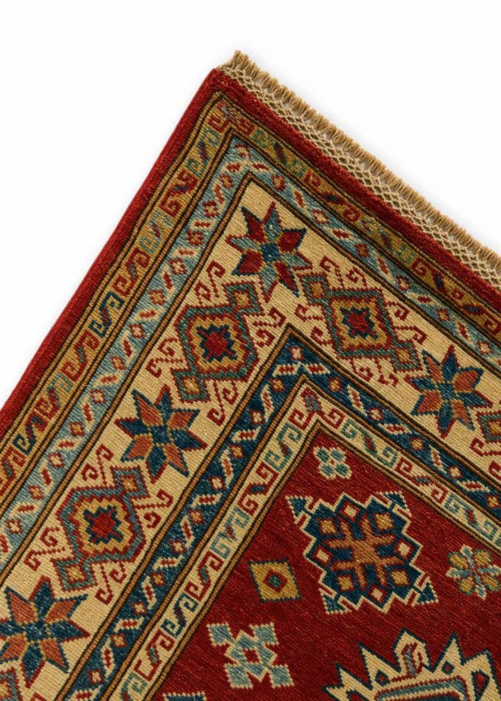 3' 7 x 5' 1 Hand Knotted Kazak Rug