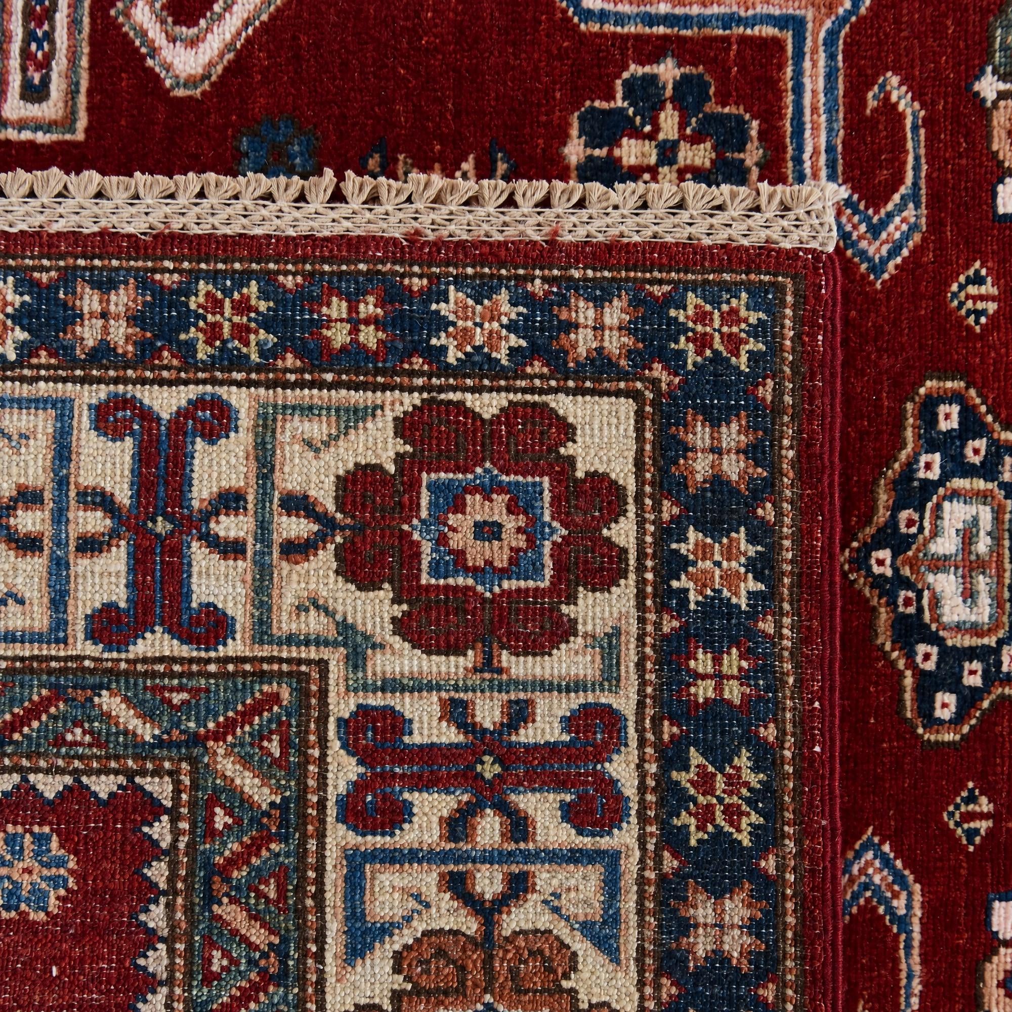 125cm x 200cm Hand Knotted Kazak Rug