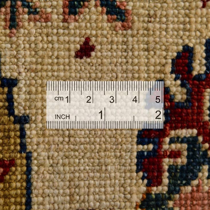 Detail image of 4' 1 x 6' Hand Knotted Kazak Rug