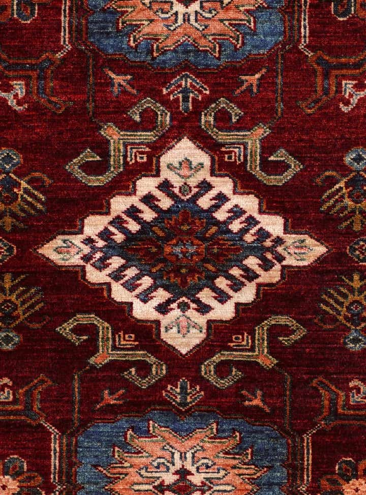 4' 1 x 6' Hand Knotted Kazak Rug