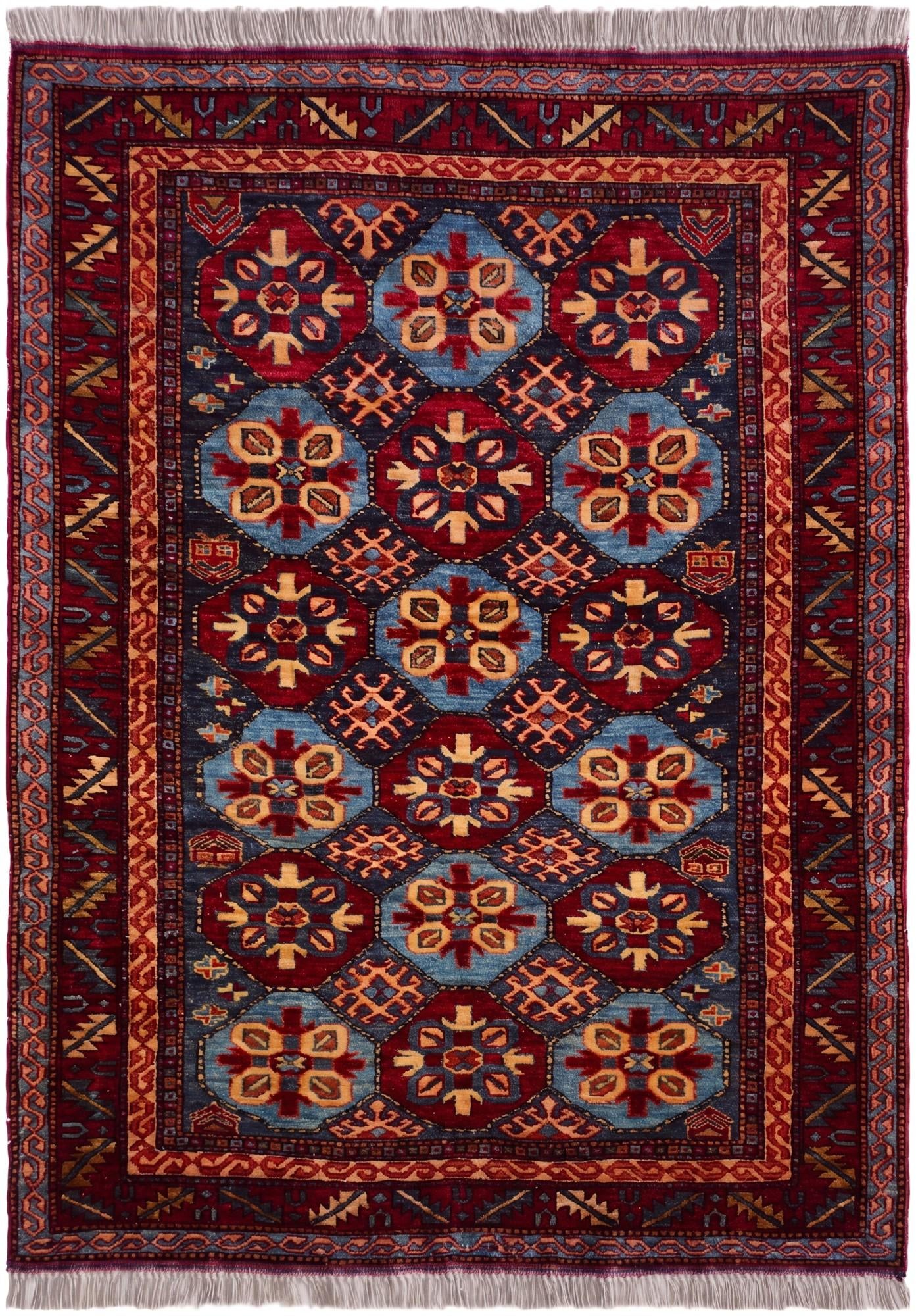 4' x 5' 5 Kazak Rug