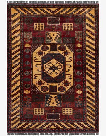 5' 1 x 7' 2 Kazak Rug