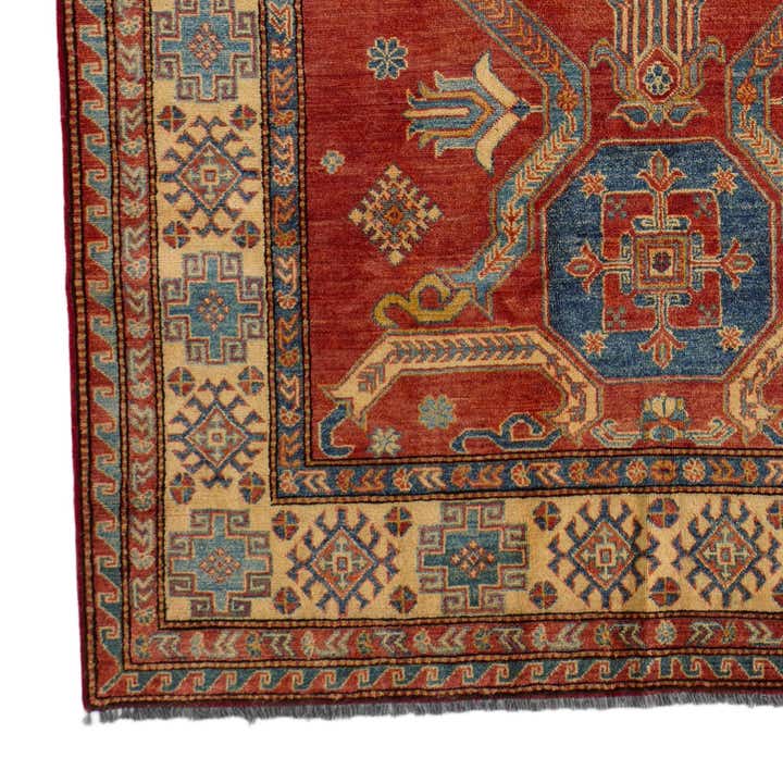 5' 9 x 8' 7 Kazak Wool Rug