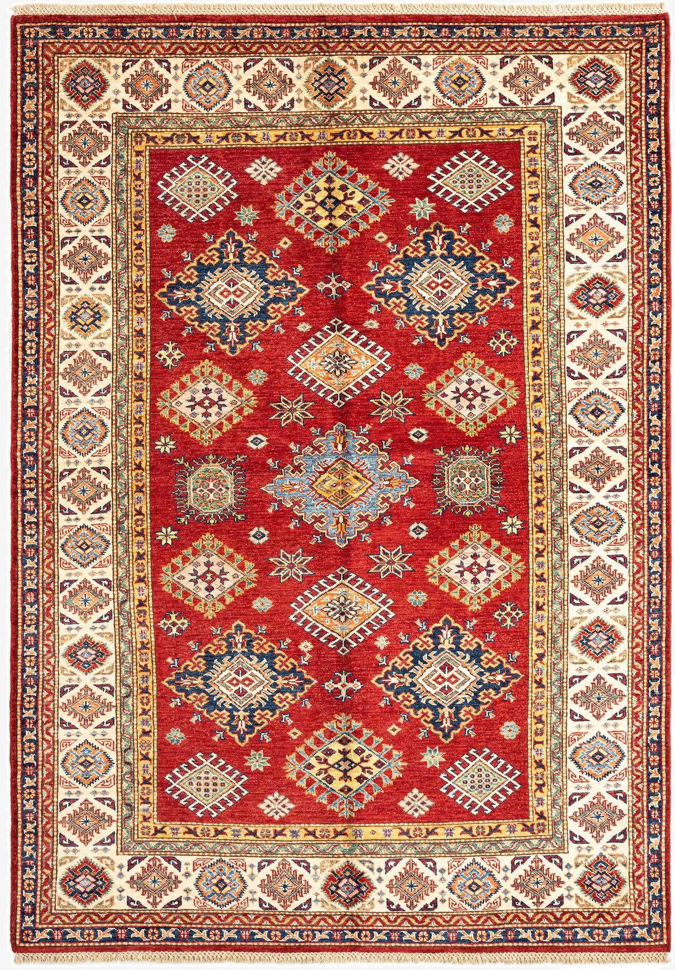 5' 5 x 7' 11 Kazak Wool Rug