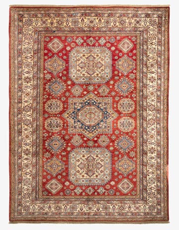7' 9 x 10' 6 Kazak Wool Rug