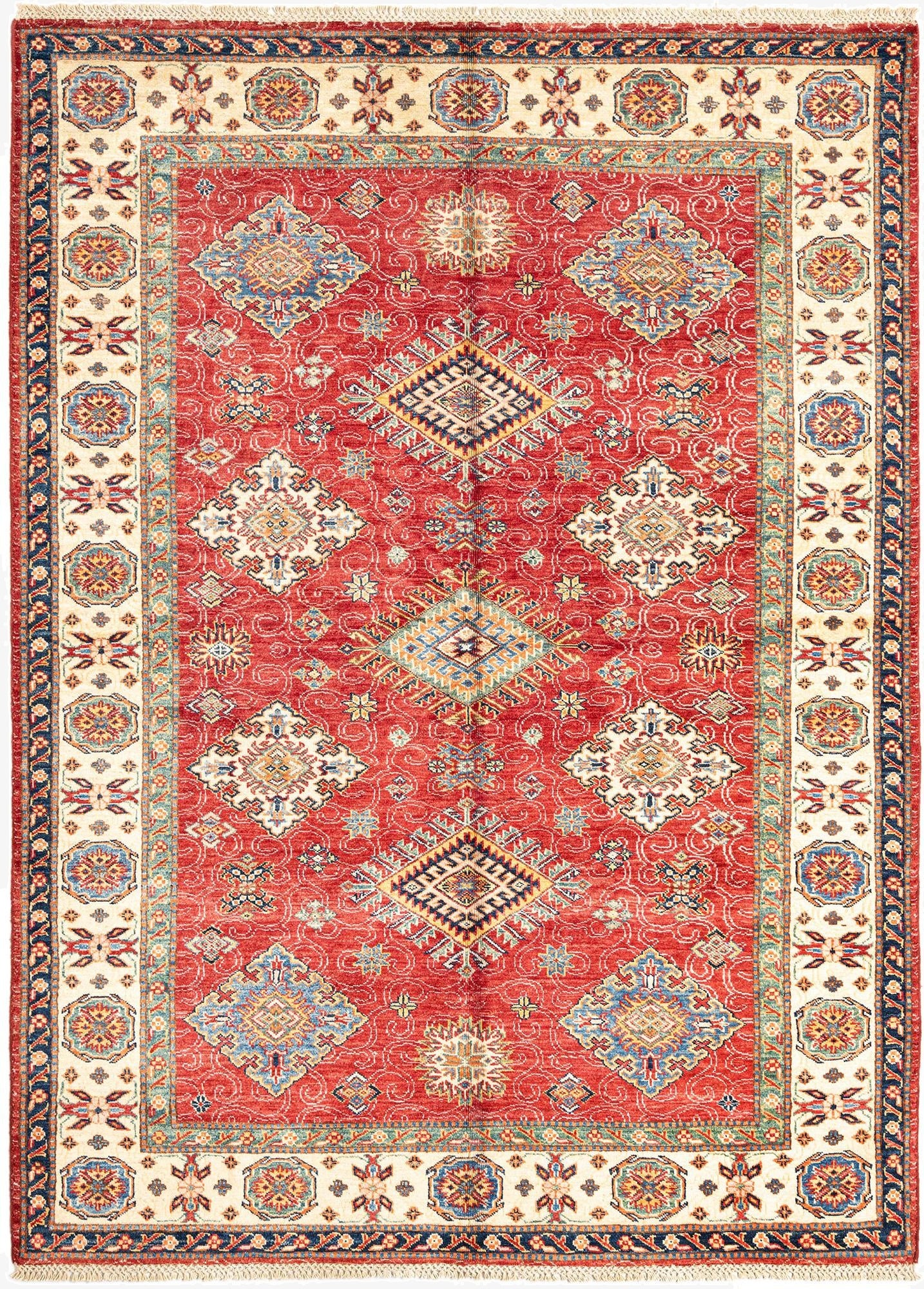5' 6 x 7' 7 Kazak Wool Rug