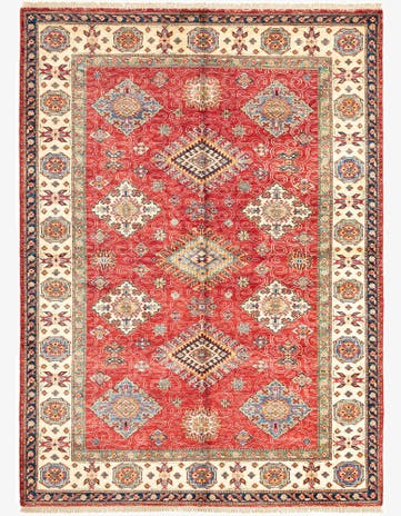 5' 6 x 7' 7 Kazak Wool Rug