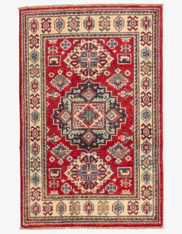 2' 8 x 4' 2 Hand Knotted Kazak Rug