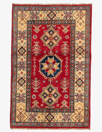 2' 8 x 4' 2 Hand Knotted Kazak Rug