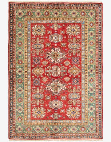 5' 5 x 8' Kazak Wool Rug