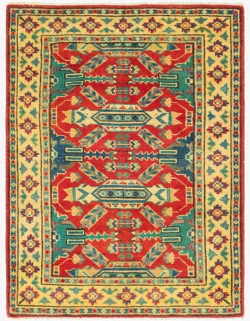 2' 10 x 3' 10 Hand Knotted Kazak Rug