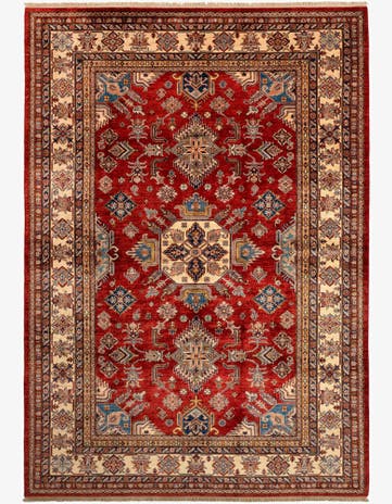 6' 11 x 10' Kazak Wool Rug