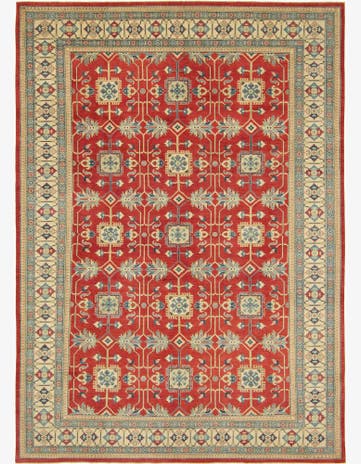 9' 9 x 13' 9 Hand Knotted Kazak Rug