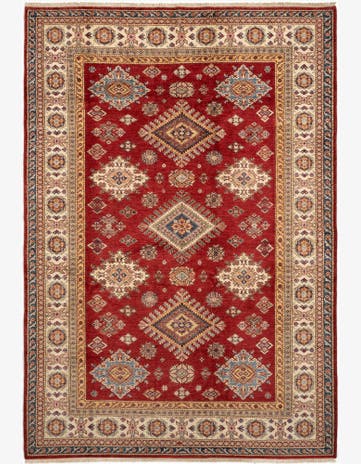 6' 9 x 9' 9 Kazak Wool Rug