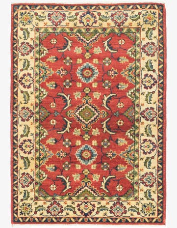 2' 9 x 4' 2 Hand Knotted Kazak Rug