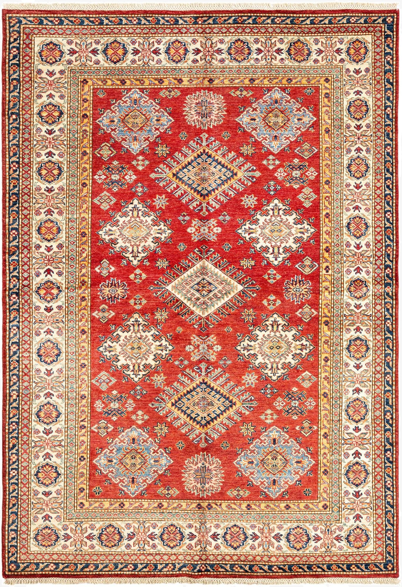 5' 7 x 7' 11 Kazak Wool Rug