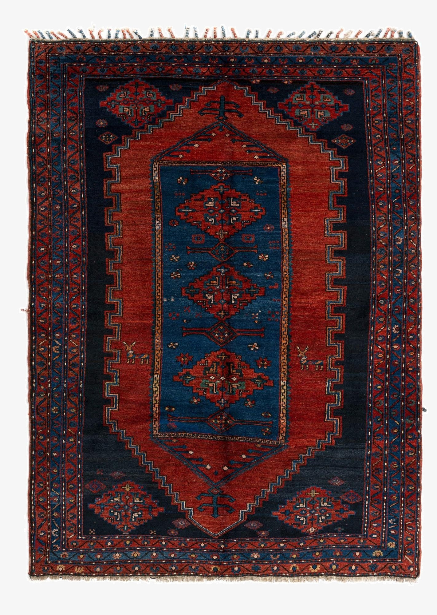 5' 7 x 8' Kazak Wool Rug
