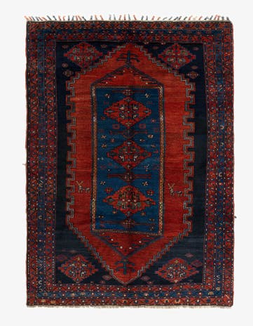 5' 7 x 8' Kazak Wool Rug
