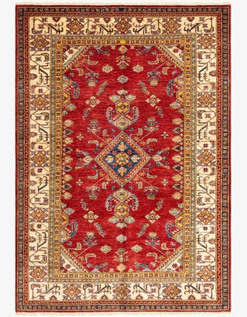 5' 7 x 7' 11 Kazak Wool Rug