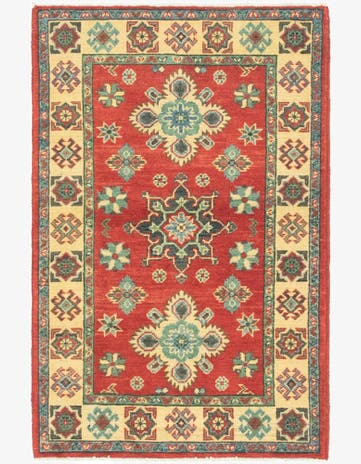 2' 8 x 4' 2 Hand Knotted Kazak Rug