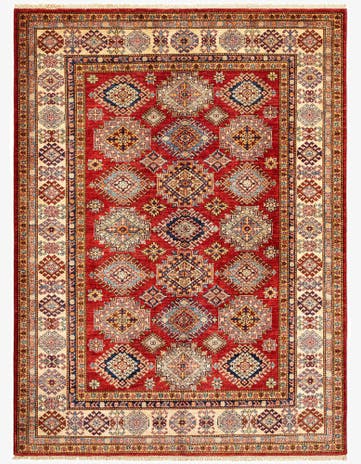 5' 9 x 7' 11 Kazak Wool Rug