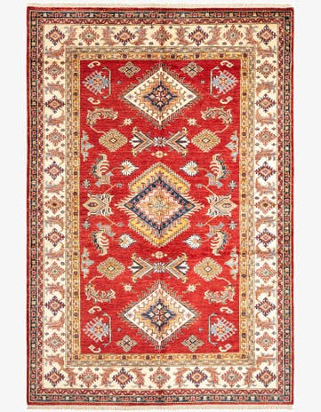 5' 6 x 8' 4 Kazak Wool Rug