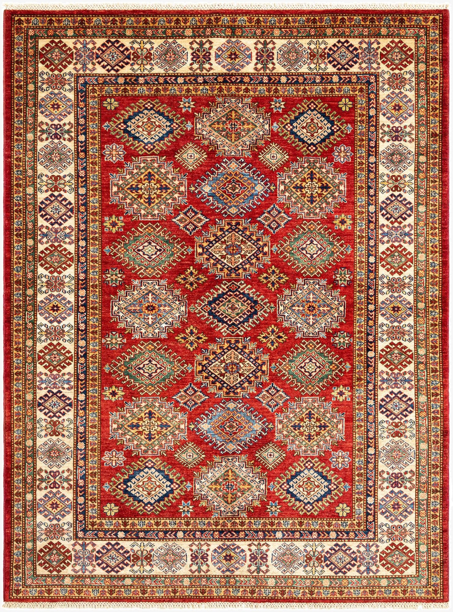 Primary image 5' 10 x 8' Kazak Wool Rug