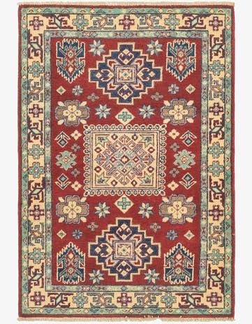 2' 8 x 4' 1 Hand Knotted Kazak Rug