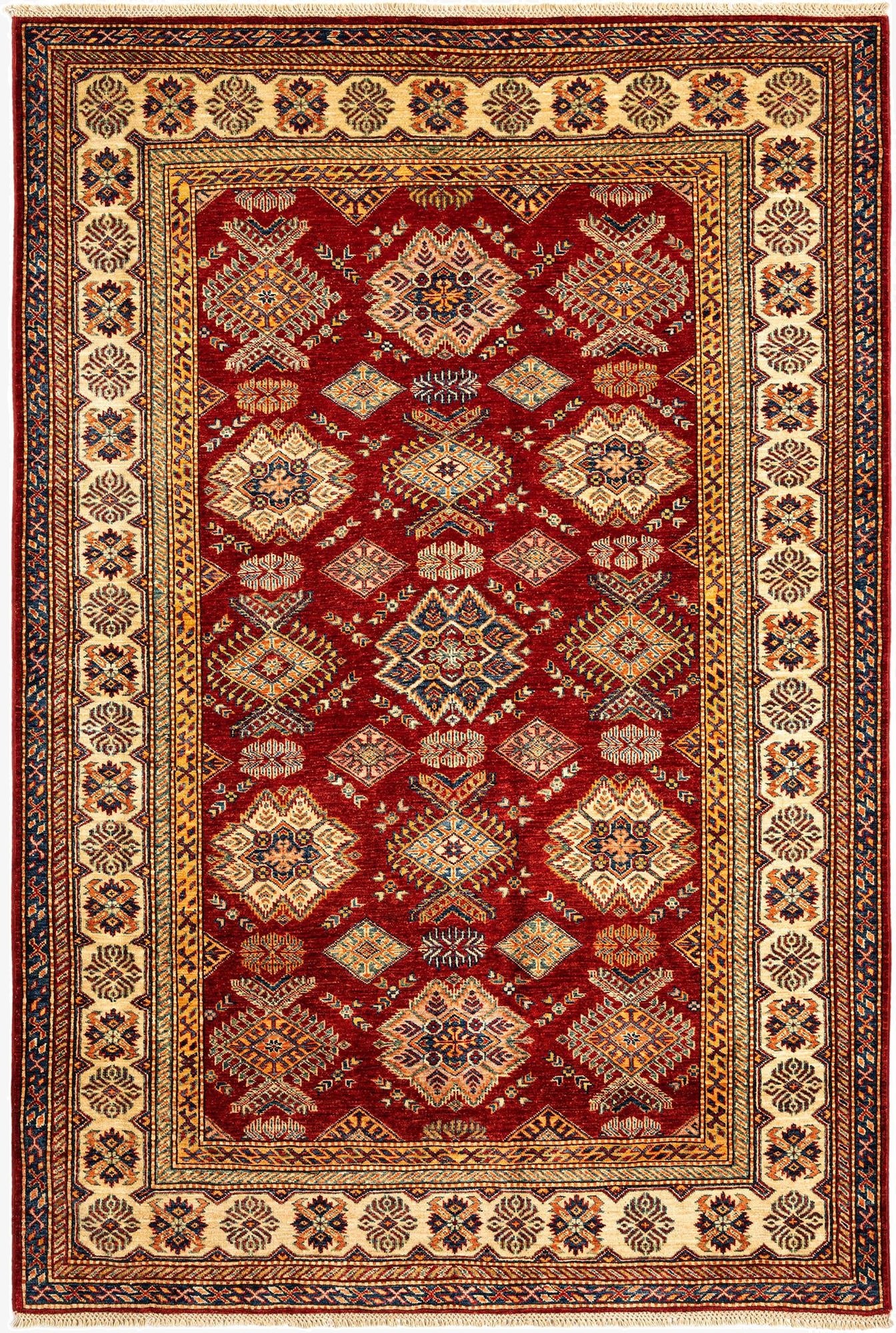 5' 10 x 8' 11 Kazak Wool Rug