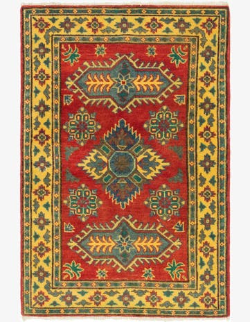 2' 8 x 4' 1 Hand Knotted Kazak Rug