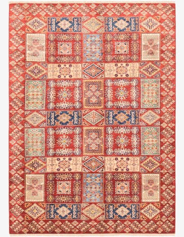 5' 8 x 7' 11 Hand Knotted Kazak Oriental Rug