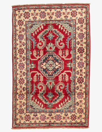 2' 8 x 4' 2 Hand Knotted Kazak Rug