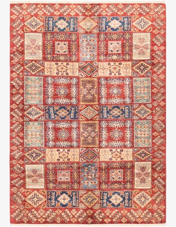 5' 6 x 7' 10 Hand Knotted Kazak Oriental Rug