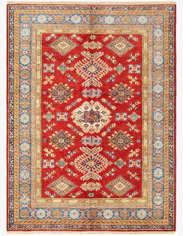 4' 10 x 6' 6 Kazak Wool Rug