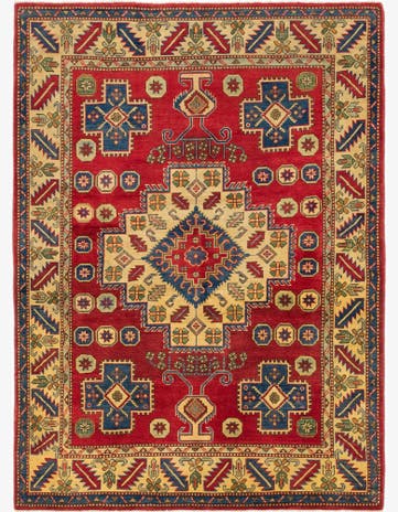 5' 2 x 7' Hand Knotted Kazak Rug