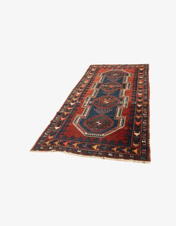 4' 2 x 8' 4 Kazak Rug