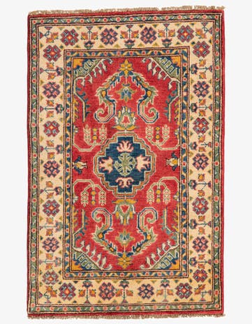 2' 8 x 4' 2 Hand Knotted Kazak Rug