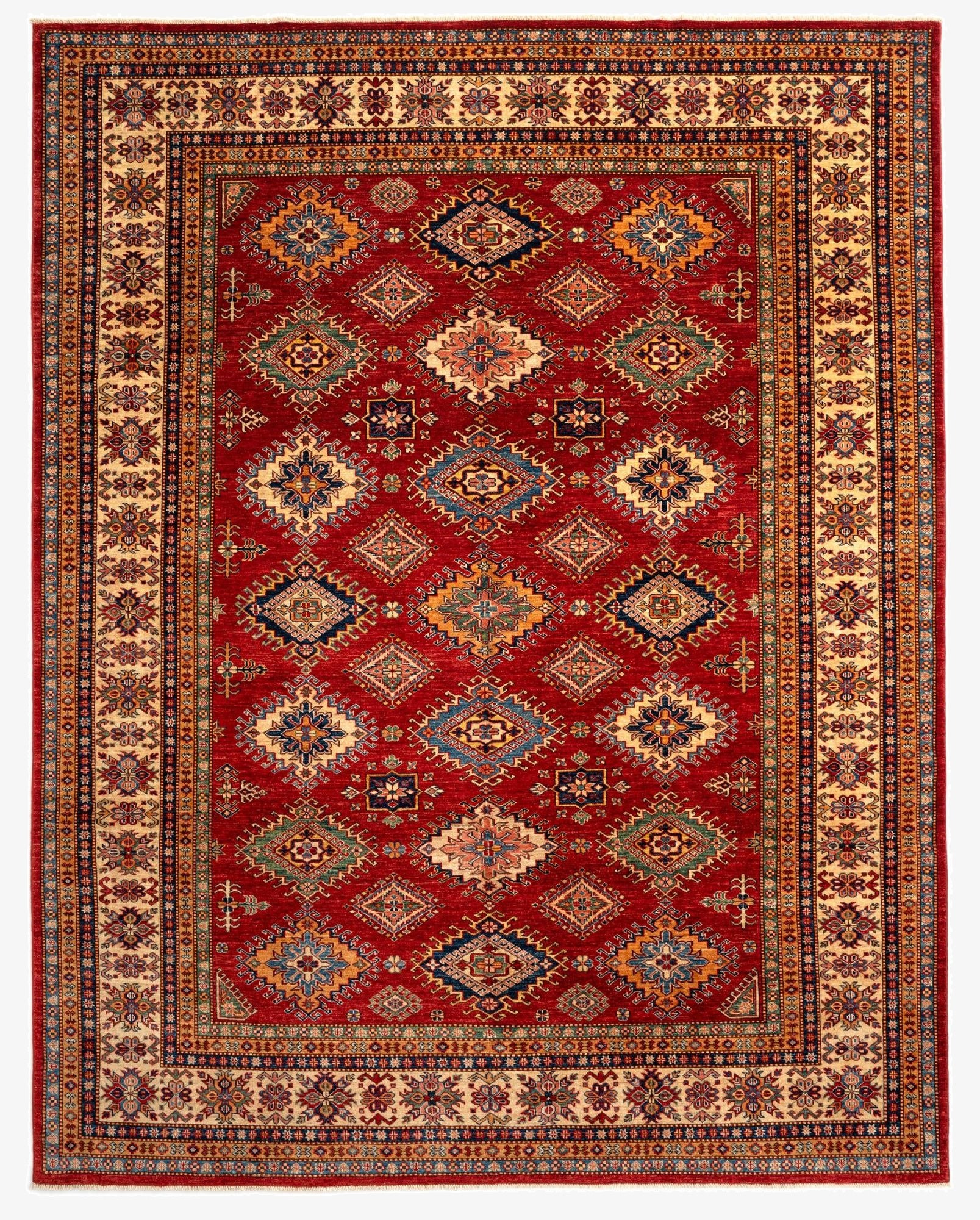 9' x 11' 5 Kazak Wool Rug