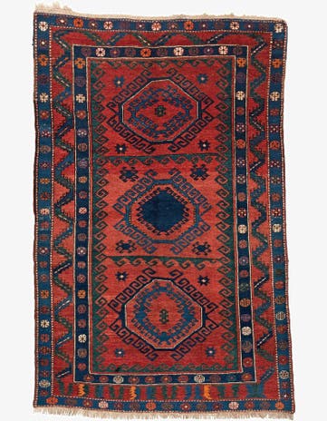 4' 11 x 7' 8 Kazak Rug