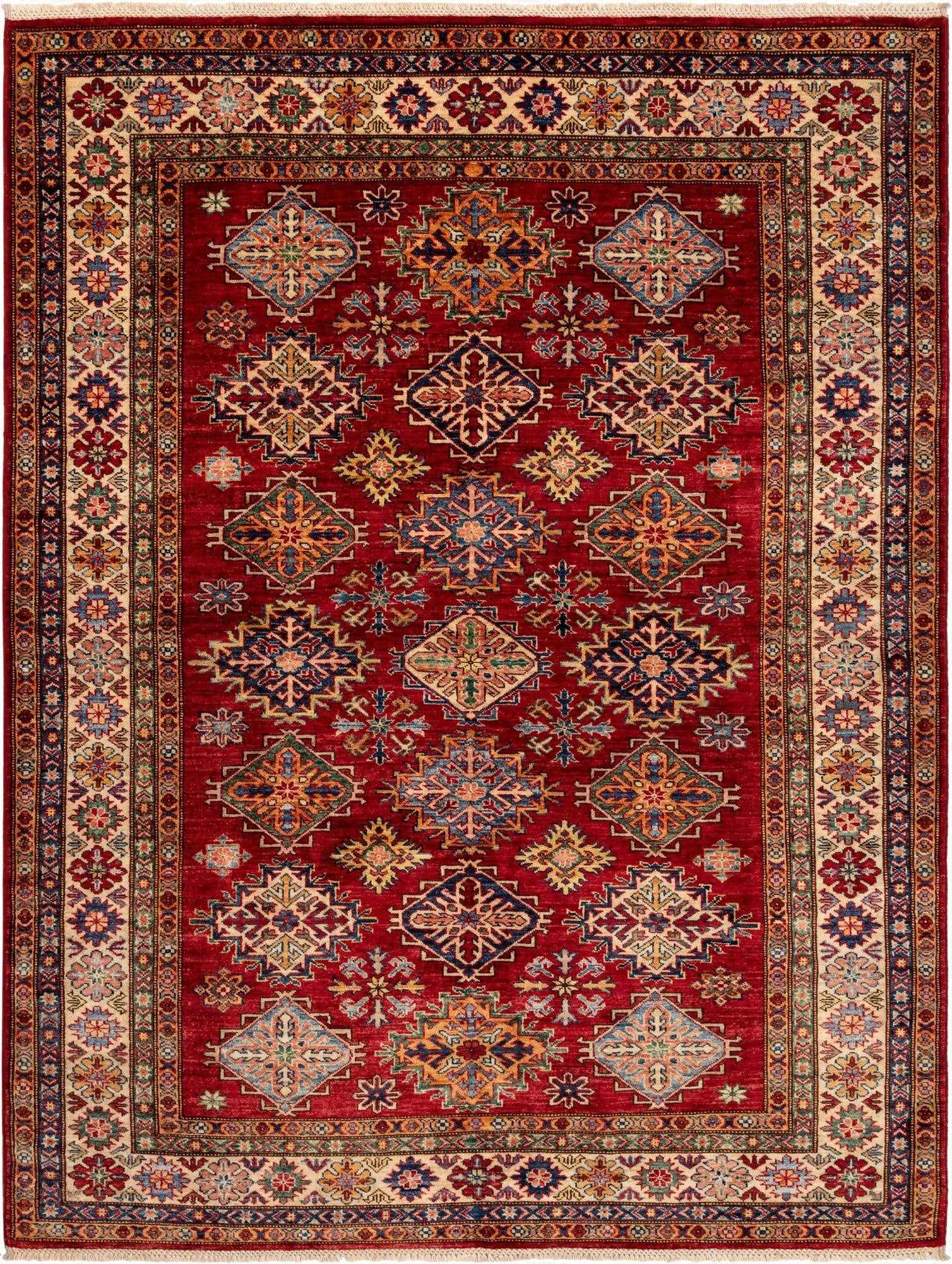 5' 9 x 7' 7 Kazak Wool Rug