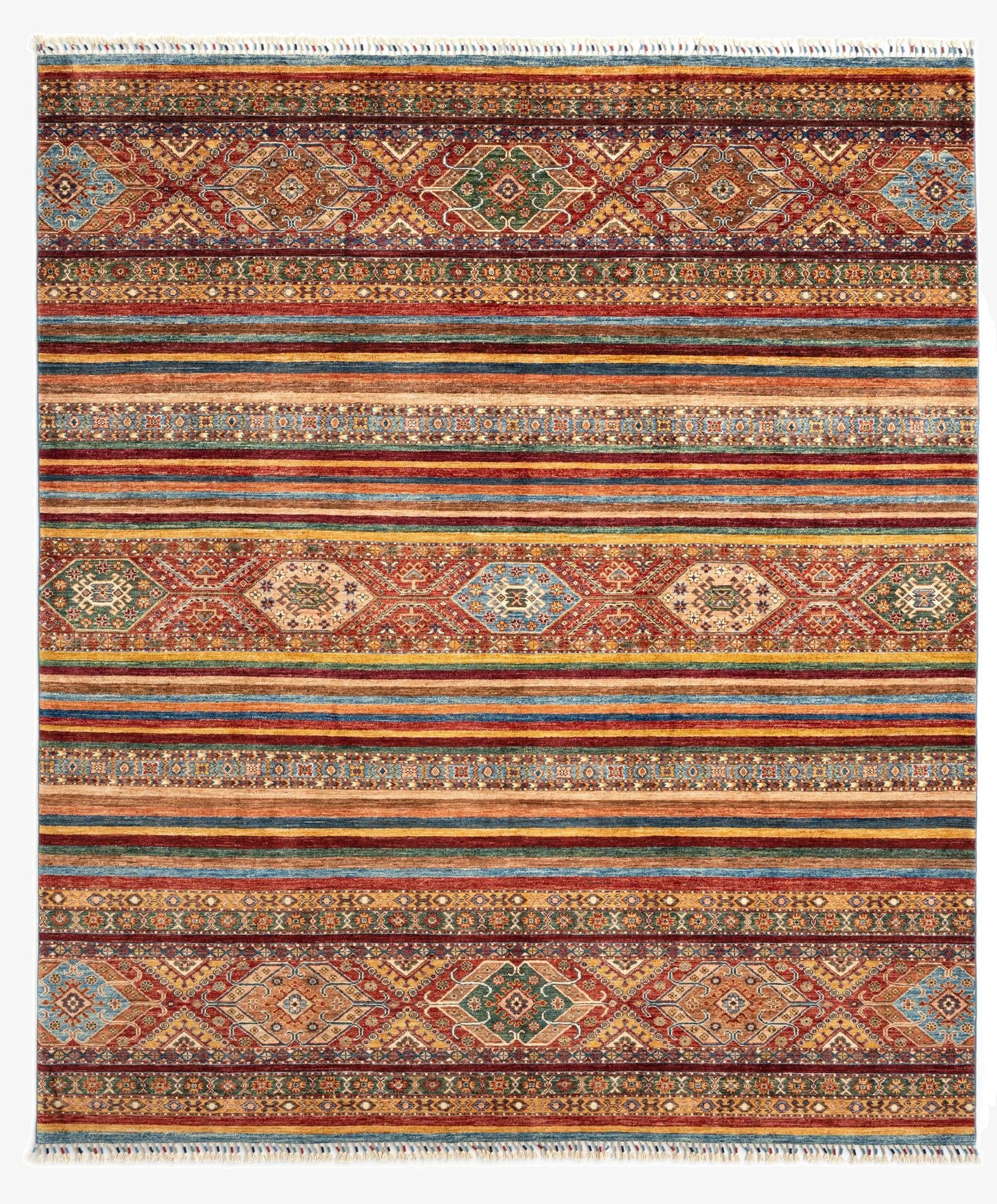 8' 3 x 9' 9 Kazak Wool Rug