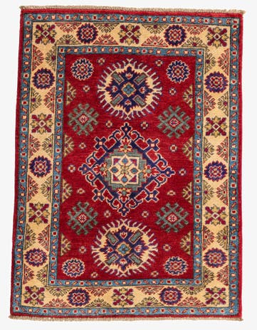 2' 9 x 3' 9 Hand Knotted Kazak Rug