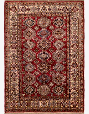 5' 9 x 8' 2 Kazak Wool Rug