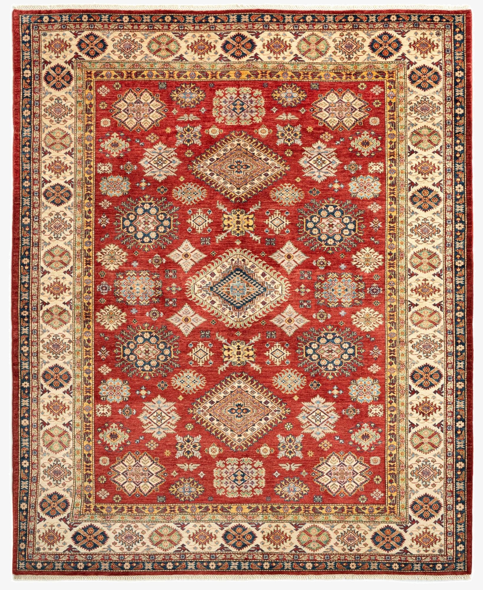 8' 2 x 10' Kazak Wool Rug