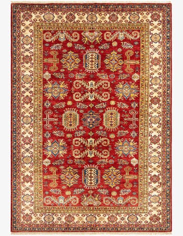 5' 8 x 8' 1 Kazak Wool Rug
