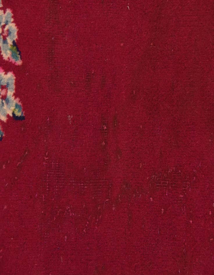 Detail image of 9' 8 x 12' 10  Hand Knotted Kerman Persian Wool Rug