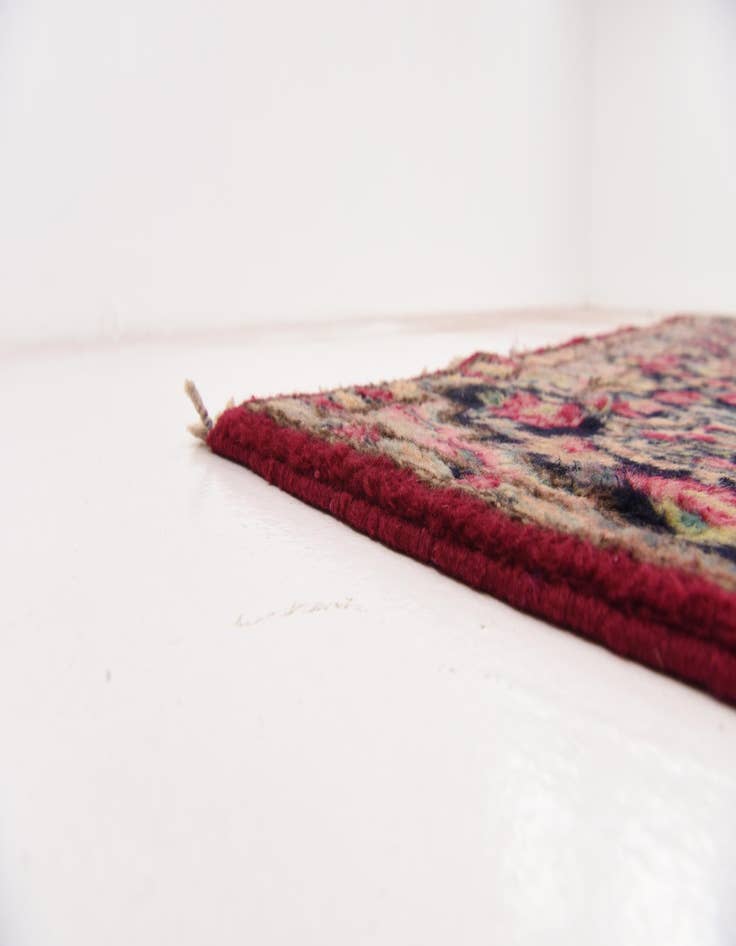 Detail image of 9' 8 x 12' 10  Hand Knotted Kerman Persian Wool Rug